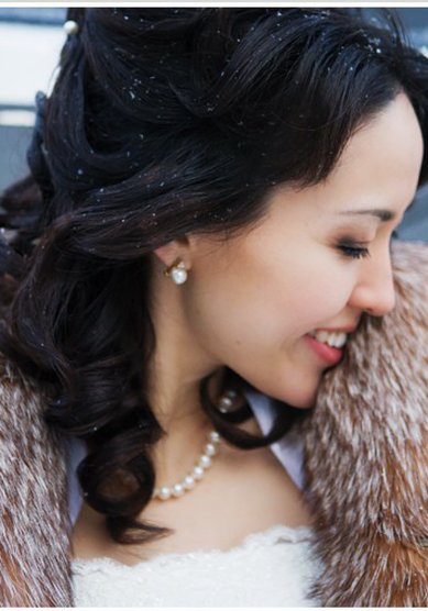 Свадебная прическа К17877 - Стилист-визажист Марина Кулагина