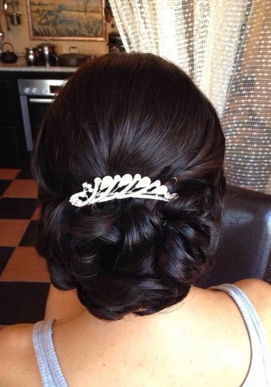 Прическа на свадьбу Репетиция прически (В17912) - Студия свадебного стиля Веста