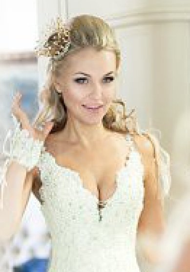 Прическа на свадьбу К17956 - Стилист-визажист Марина Кулагина