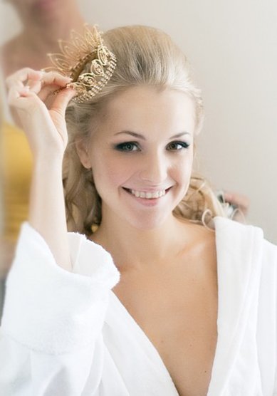 Свадебная прическа К17965 - Стилист-визажист Марина Кулагина