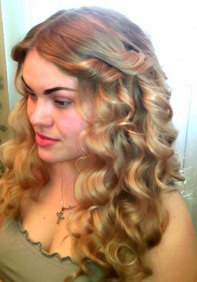 Свадебная прическа С17975 - стилист-визажист Мила Кузьмина