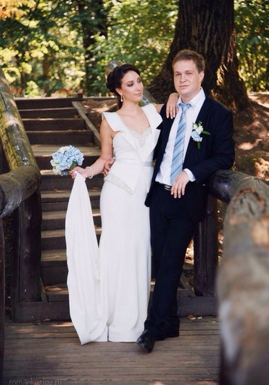 Прическа на свадьбу С18042 - Стилист-визажист Ирина Вершинина