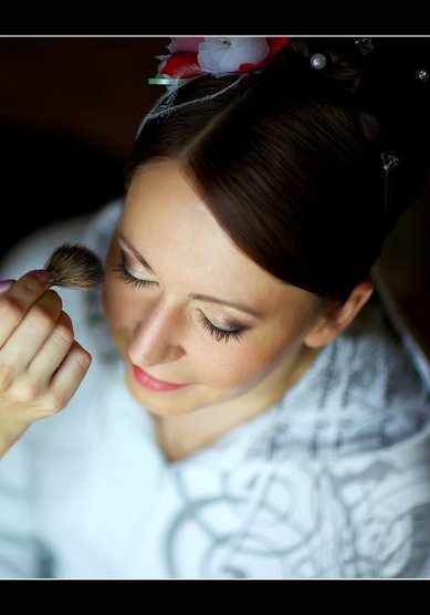 Свадебный образ Выразительный макияж (П18131) - Стилист-визажист Елена Плетнер