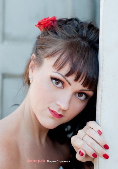 Образ невесты Кармен (П18178) - Стилист-визажист Елена Плетнер