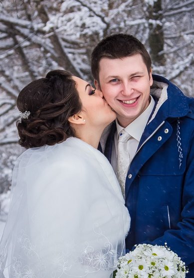 Прическа на свадьбу Антонина (V18678) - Стилист Елена Левицкая