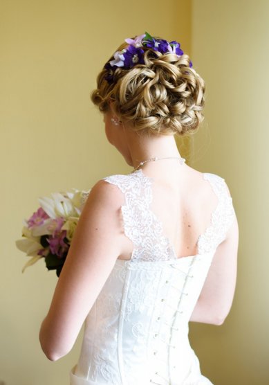 Свадебная прическа С18695 - Стилист-визажист Евгения Григорьева