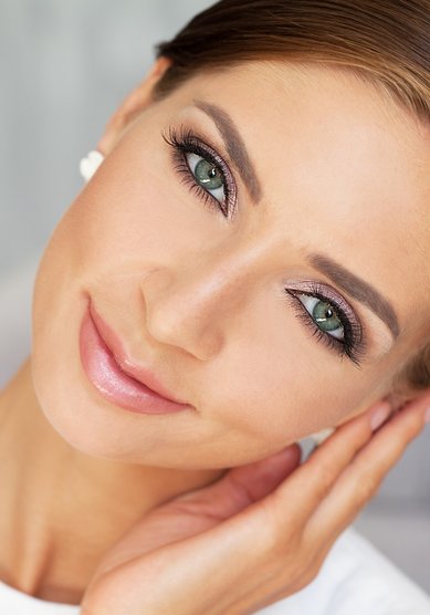 Образ невесты Яркий макияж для зеленых глаз (М18886) - Стилист-визажист Москвичка