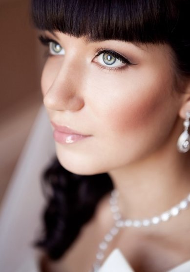 Образ невесты Классический макияж со стрелкой (М18892) - Стилист-визажист Москвичка