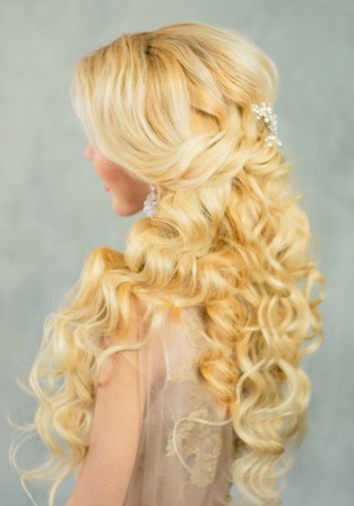 Прическа на свадьбу Зимняя сказка (С18910) - Стилист-визажист Олеся Чорная