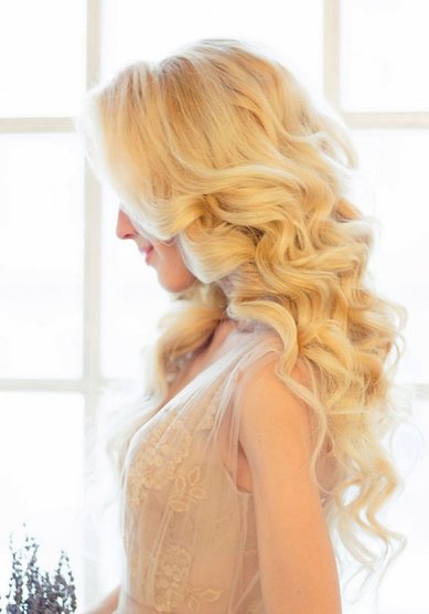 Прическа на свадьбу Весенняя Дива (С18912) - Стилист-визажист Олеся Чорная