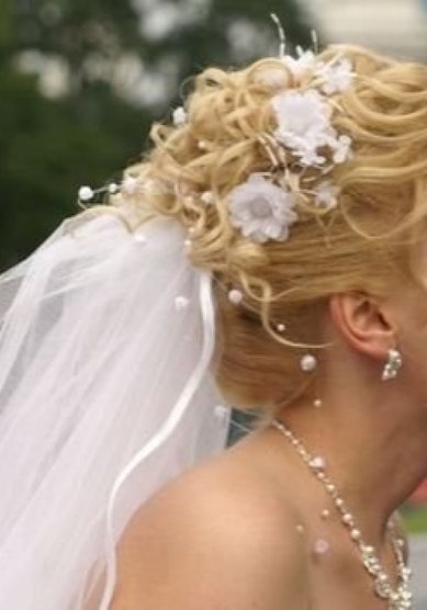 Свадебная прическа Воображение (W18945) - Агентство свадебных стилистов и визажистов Wedding Up...