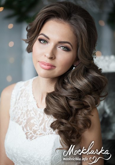 Свадебный образ Макияж для зеленоглазых невест (М18975) - Стилист-визажист Москвичка