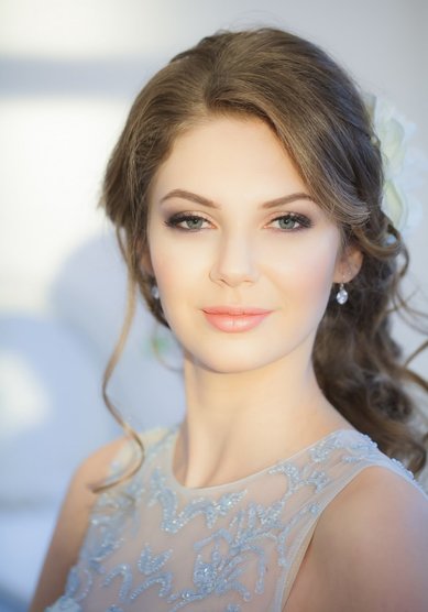 Свадебный образ выразительный свадебный макияж (М18977) - Стилист-визажист Москвичка...