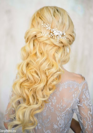 Свадебная прическа Фея (С19003) - Стилист-визажист Олеся Чорная