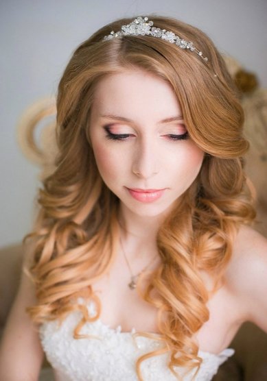 Образ невесты Нежный макияж (B19378) - Стилист-визажист BridesDay