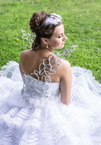 Свадебная прическа Китнес (B19395) - Стилист-визажист BridesDay