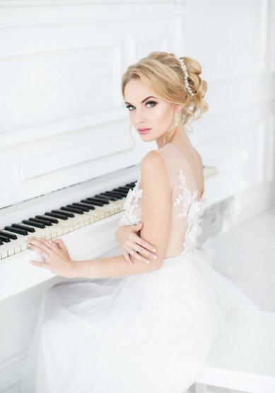 Образ невесты Выразительный свадебный макияж (М19566) - Стилист-визажист Москвичка