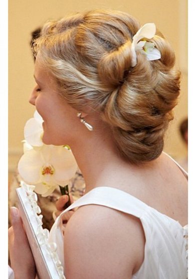 Свадебная прическа Г19719 - Свадебный стилист Галина Винтер