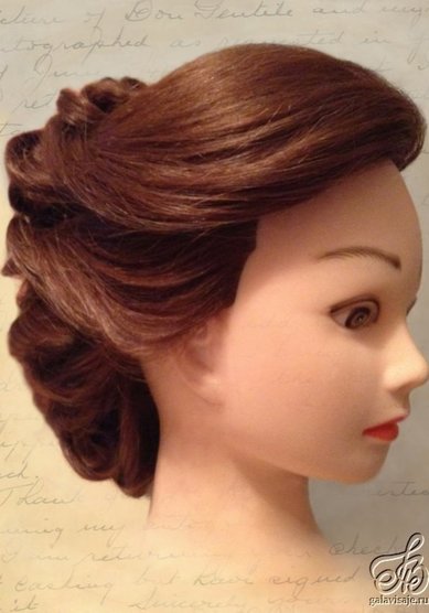 Прическа на свадьбу Г19730 - Свадебный стилист Галина Винтер