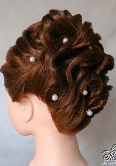 Свадебная прическа Г19733 - Свадебный стилист Галина Винтер