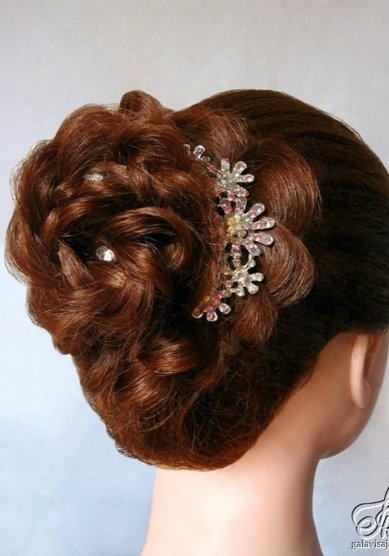 Свадебная прическа Г19739 - Свадебный стилист Галина Винтер