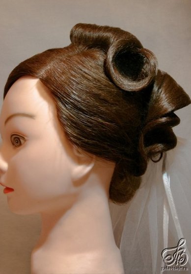 Свадебная прическа Г19743 - Свадебный стилист Галина Винтер