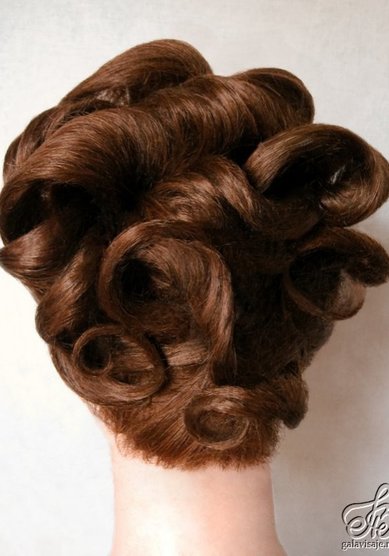 Прическа на свадьбу Г19748 - Свадебный стилист Галина Винтер