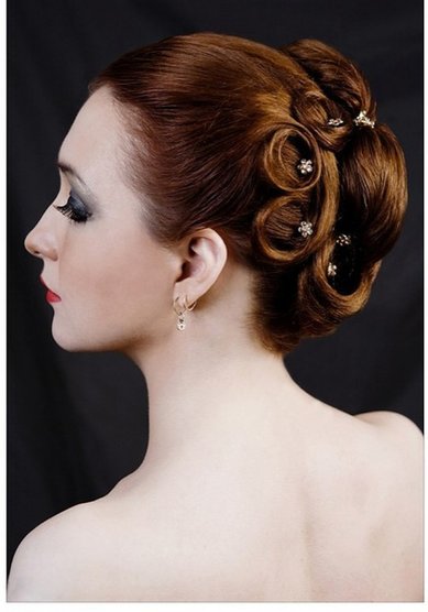 Свадебная прическа Г19749 - Свадебный стилист Галина Винтер