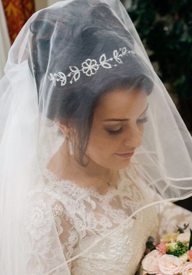 Свадебная прическа О19819 - Стилист-визажист Елена Олейник