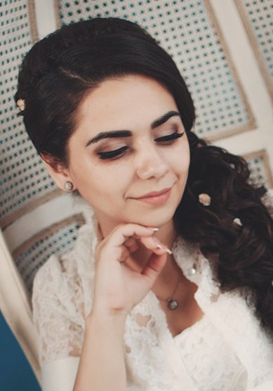 Свадебный образ классический макияж (Е19911) - Стилист-визажист Екатерина Косолапова...