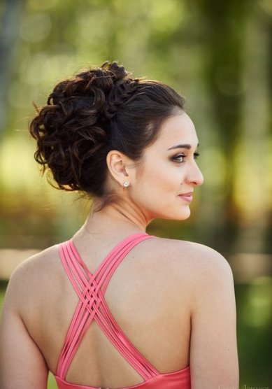 Свадебная прическа вечерняя прическа (Е19917) - Стилист-визажист Екатерина Косолапова...