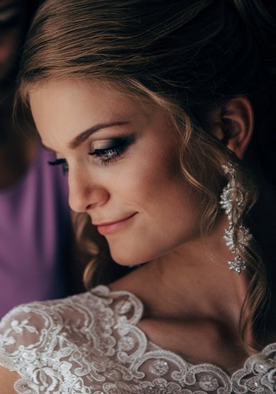 Свадебный образ макияж для невесты (Е19931) - Стилист-визажист Екатерина Косолапова