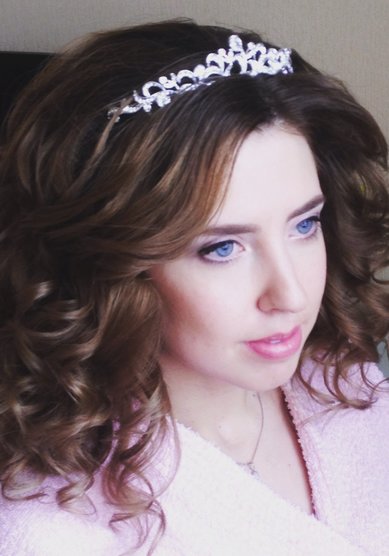 Свадебная прическа Е19935 - Стилист-визажист Екатерина Косолапова