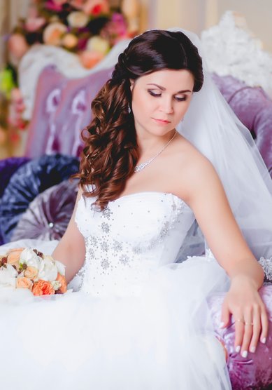 Прическа на свадьбу Е19940 - Стилист-визажист Екатерина Косолапова