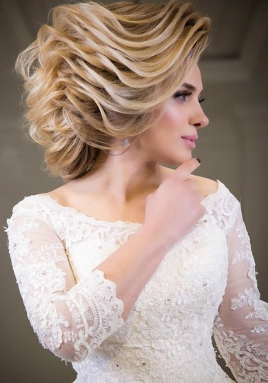 Свадебная прическа В19989 - Студия Светланы Крауз