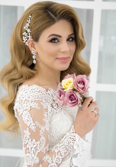 Свадебная прическа В20001 - Студия Светланы Крауз