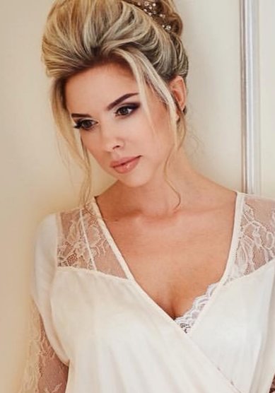 Прическа на свадьбу В20014 - Студия Светланы Крауз