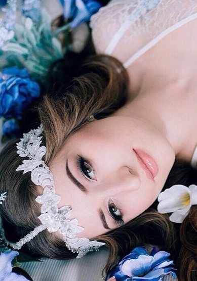 Свадебная прическа В20015 - Студия Светланы Крауз