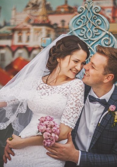 Прическа на свадьбу Л20084 - Стилист-визажист Лиза Золотая