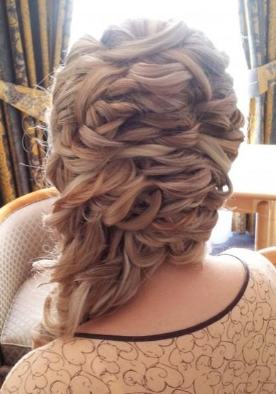 Прическа на свадьбу Наталья (Л20094) - Стилист-визажист Лиза Золотая