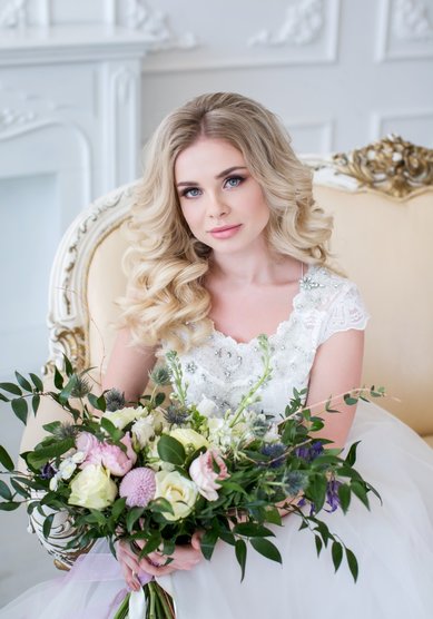 Свадебный образ Нежный макияж (М20401) - Стилист-визажист Москвичка