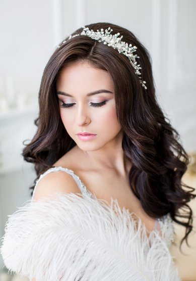 Образ невесты Нежный макияж (М20404) - Стилист-визажист Москвичка