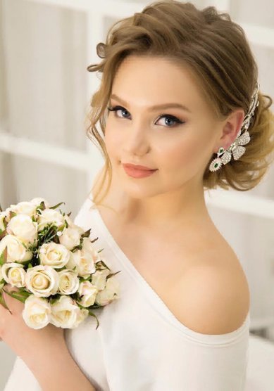 Свадебная прическа В20423 - Студия Светланы Крауз