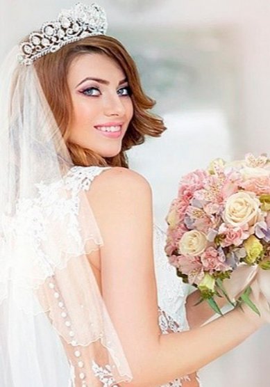 Свадебная прическа С20459 - Стилист-визажист Светлана Бовьё