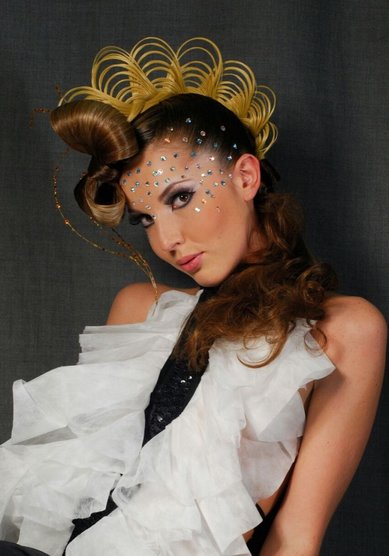 Свадебная прическа О20491 - Стилист, художник-визажист Ольга и Виктория