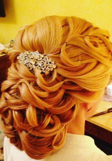 Свадебная прическа С20781 - Стилист-визажист Евгения Григорьева