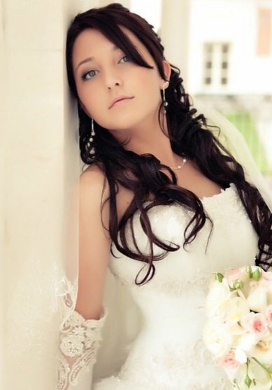 Свадебная прическа С20783 - Стилист-визажист Евгения Григорьева