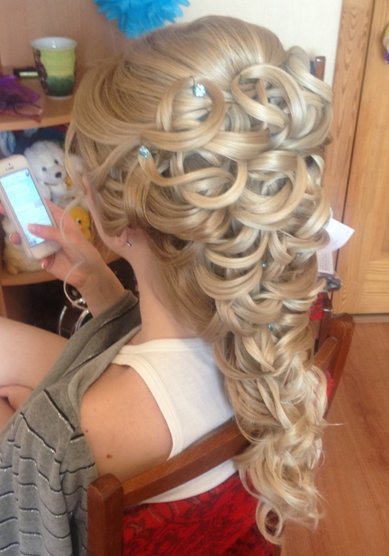 Свадебная прическа С20785 - Стилист-визажист Евгения Григорьева