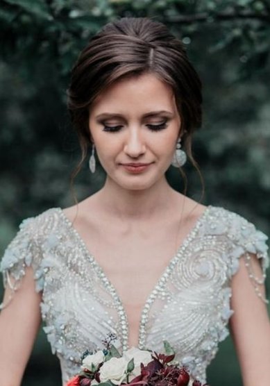 Прическа на свадьбу С21340 - Стилист-визажист Евгения Григорьева