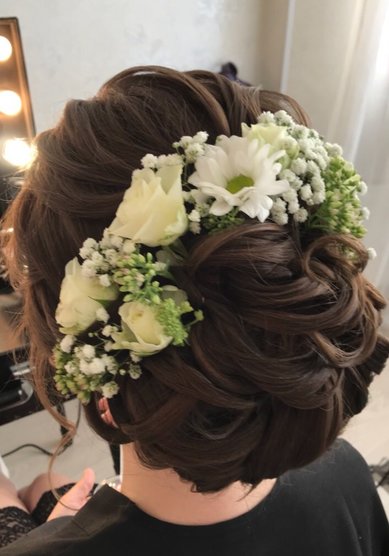 Свадебная прическа С21343 - Стилист-визажист Евгения Григорьева